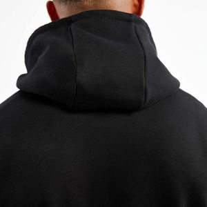 Low MOQ Factory Direct <b>Plain</b> <b>Hoodies</b> Design Drop Shoulder Pullover Fleece Boxy Fit Blank Cotton Fleece Men's <b>Hoodie</b> - Product Image 5