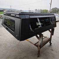Capot de camion à profil bas et demi-hauteur pour RAM 1500 avec benne de 6,4 pieds, en aluminium
