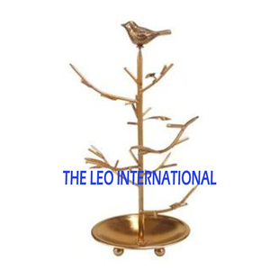 Aluminio Metal forma redonda acabado dorado esculturas modernas de India lujo hecho a mano hogar acento decorativo - Product Image 5