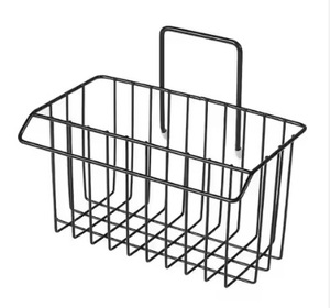 Stainless Steel <b>Wall</b> Mounted Metal <b>Basket</b> Home Farmhouse <b>Wall</b> Decor <b>Hanging</b> Storage Organizer <b>Basket</b> for Supplier - Product Image 5