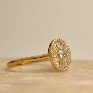 2024 lujo 18K chapado en oro personalizado Baguette VVS Moissanite anillo 925 plata esterlina para hombres y mujeres para fiestas - Product Image 5