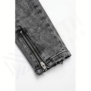 Pantalones Vaqueros de Mezclilla para Hombre 2025, Pantalones Ajustados, Vaqueros Ajustados para Hombre, Venta al por Mayor de Fábrica, Transpirables, Rectos, Servicio OEM - Product Image 6