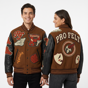 Blouson universitaire en toile épaisse respirante à capuche, personnalisable avec logo, style streetwear confortable pour l'hiver - Product Image 3