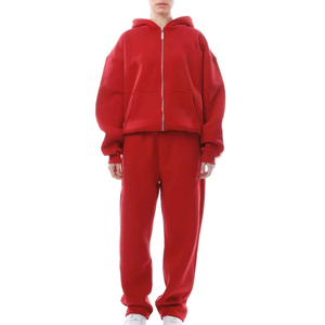 2025 Venta al por mayor personalizado Jogger Set para hombres Venta caliente Color personalizado transpirable Jogging Wear Zip Up Chándal para hombres - Product Image 3