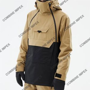 Chaqueta de esquí OEM Ropa de esquí impermeable personalizada Transpirable Secado rápido Con capucha Cortavientos Chaqueta de esquí térmica impermeable - Product Image 2