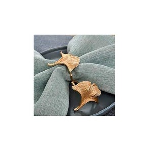 แหวนผ้าเช็ดปากทองเหลืองแหวนผ้าเช็ดปากสำหรับตกแต่ง - Product Image 5