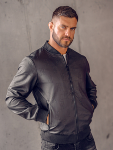 Chaqueta de Cuero para Hombre al por Mayor, Chaqueta de Cuero Genuino de Primera Calidad para Motociclistas - Product Image 5