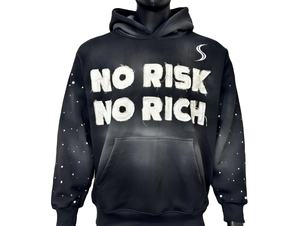 Sweat à capuche premium épais 300 GSM 100% coton, streetwear personnalisé, fournisseur de marque américaine avec impression numérique brodée - Product Image 3