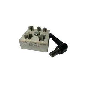 Ensemble de 5 fraises à disque étoile de haute qualité pour la fabrication de bijoux, vente en gros au prix le plus bas, meilleur produit pour la fabrication de bijoux - Product Image 1