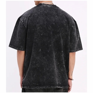 เสื้อยืดสำหรับผู้ชายเสื้อยืดผ้าฝ้าย100% ขนาดใหญ่ออกแบบได้เอง - Product Image 2