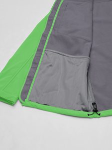 Men's Classic Track Basketball <b>Jacket</b> 100% Polyester Training <b>White</b> with Customizable Embroidered Logo Option - Product Image 3
