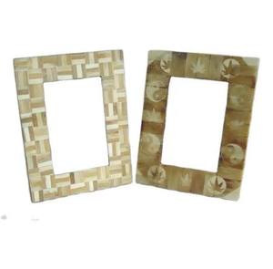 Magnifique cadre photo en os et résine incrustés, cadre décoratif fait à la main, parfait pour l'affichage de photos et l'amélioration de la maison - Product Image 2