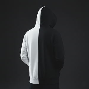 เสื้อฮู้ดสตรีทแวร์ผู้ชายแบบซิปเต็มตัว ผ้าฝ้าย 100% สำหรับฤดูหนาว สไตล์โกธิค พิมพ์ลายตัวอักษร ผ้าฟลีซหนานุ่ม ทรงปกติ - Product Image 2