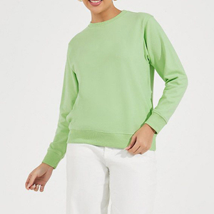 Nouveau sweat-shirt pour femme à manches longues et col rond, imprimé avec un logo personnalisé, coupe classique, tenue tendance pour l'hiver - Product Image 3