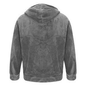 Men <b>Hoodie</b> Hooded <b>Velour</b> Jogging Bottom Top Loungewear Tracksuit Winter 100% Cotton Quick Drying Breathable 2pcs - Product Image 2