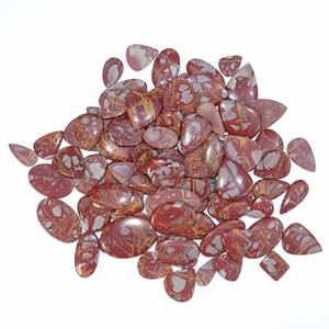 Venta al por mayor Natural de alta calidad Noreena Jasper piedras preciosas sueltas hechas a mano de alta calidad Noreena Jasper cabujón para joyería - Product Image 3