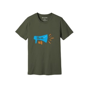Kindness Themes Print 100% camiseta de tela de algodón 160-180 a Heavy GSM 12 colores disponibles Personalizar su propio diseño y colocación - Product Image 1