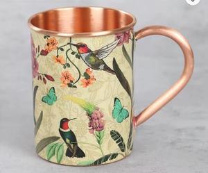 Fábrica al por mayor mejor calidad 100% cobre Moscow Mule taza fabricante indio cerveza taza y agua Drinkware - Product Image 2