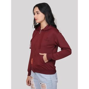 Sudadera Evolve para Mujer, 100% Algodón, Cuello Redondo, con Capucha, Manga Larga, Estilo Crop Top Moderno, Transpirable, para Invierno - Product Image 4