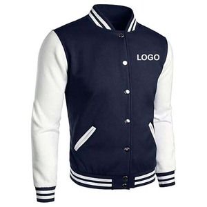 Top Trends <b>Men's</b> Clothing <b>Jackets</b> High Street Casual Style Long Sleeve Winter College <b>Baseball</b> <b>Jacket</b> <b>For</b> <b>Men</b> - Product Image 3