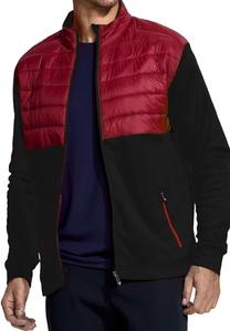 Chaquetas de golf para hombres Chaquetas acolchadas de invierno para hombres de golf acolchadas con cremallera completa de rendimiento informal y elegante personalizadas para OEM - Product Image 4