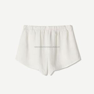 Short d'été pour femmes en denim à la mode, élastique et surdimensionné - Product Image 6