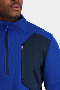 Chaqueta polar suave para hombre con cremallera completa, ligera y cálida, ideal para actividades al aire libre en invierno y uso diario - Product Image 3