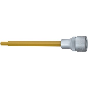HAZET Llave de vaso hexagonal interna de 1/2 pulgada, inserto de 6 mm de diámetro y 140 mm de longitud - Product Image 1