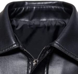 Veste en cuir de qualité supérieure pour hommes style avec veste en cuir de vache originale 100% - Product Image 6