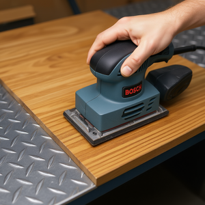 Paquete Múltiple Stanley para Discos de Lijado con Velcro 93x190 mm Perforados para Bosch - Product Image 3