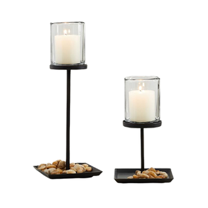 Portavelas de Diseño Maravilloso en Metal Color Dorado, Portavelas para Velas de Té de Tamaño Personalizado por Home Arts - Product Image 6