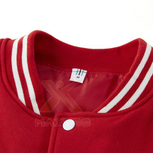 Chaqueta Letterman para Uso en Exteriores, Chaqueta Letterman con Cuello Alto, Chaqueta Letterman de Talla Grande, Chaqueta de Invierno Letterman - Product Image 5