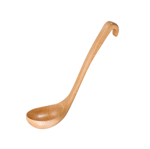 1 Pcs cuillère à soupe en bois accessoires de cuisine outils de cuisson ensemble spatule remuant ustensiles de cuisine design - Product Image 5