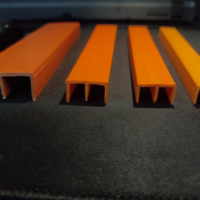 Profilé en PVC E de 15 mm haute résistance pour le gaine de câblage électrique, installation facile, gestion des câbles