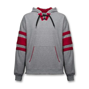 Sudaderas con capucha de hockey sobre hielo hechas a medida Sudaderas con capucha de hockey unisex Color personalizado Logotipo personalizado Ropa de equipo transpirable Sudadera con capucha Hombres Adultos - Product Image 1