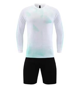 เสื้อกีฬาแขนยาวสำหรับผู้ชายชุดทีมของผู้ใหญ่เสื้อฟุตบอลพิมพ์ลาย - Product Image 6