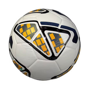 Ballon de football d'entraînement durable en PU, logo personnalisé, vente en gros, ballon de football cousu à la main - Product Image 2
