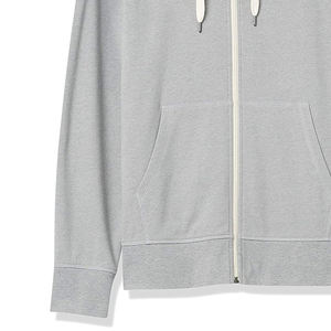 Fabricante de Sudaderas Extra Grandes Personalizadas, Diseño Único, Diseño Liso, Sudadera con Cremallera para Hombre, 100% Algodón Orgánico, Sudaderas Lisas - Product Image 6