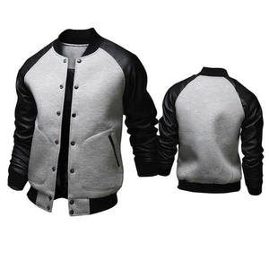 Vente en gros de veste universitaire de haute qualité pour hommes, manches en cuir brodées en chenille, veste de baseball universitaire personnalisée, veste de baseball pour hommes - Product Image 6