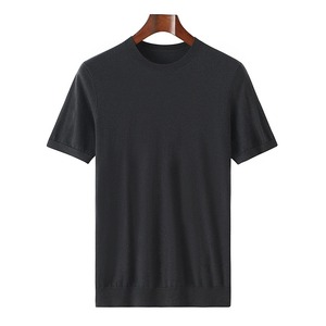 Ropa informal de verano para hombre, camiseta Polo de Color sólido, camisetas de manga corta con cremallera y cuello vuelto, nueva camiseta para hombre - Product Image 3