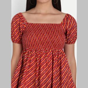 Women's Casual <b>Top</b> Maroon Cotton Stripe Print Slimming Poplin Satin Chiffon Available XL 4XL for Spring Summer Autumn Outwear - Product Image 5