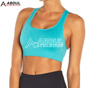 บราออกกำลังกายสำหรับผู้หญิงบราออกกำลังกายเล่นโยคะไร้ตะเข็บ - Product Image 3