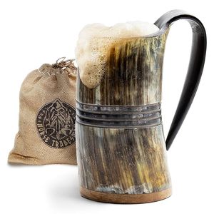 Auténtica Taza de Cuerno Hecha a Mano para Coleccionistas, Taza de Cuerno Duradera con Construcción Robusta de CRAFT ZONE EXPORT - Product Image 2