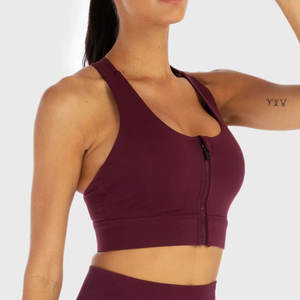 Sujetador Deportivo de Diseño Personalizado para Gimnasio, Ropa Deportiva, Novedad de 2025, Mejor Calidad, Precio Económico, Logotipo Frontal para Mujer, Alto Soporte - Product Image 3