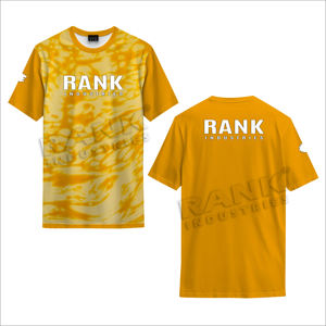 T-shirts pour hommes imprimés, style décontracté tendance, respirants, 100% coton, coupe ample, unis, pour la rue et le bureau. - Product Image 4