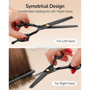 Ciseaux à effiler doubles ergonomiques pour une utilisation confortable, ciseaux à effiler doubles de qualité supérieure - Product Image 5