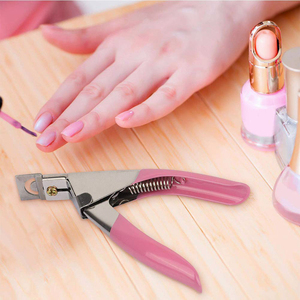 Cortadores de punta de uñas en forma de U de acero inoxidable profesional, cortadora de borde de hoja curva de la mejor calidad, dedos, manicura, uñas artificiales - Product Image 6