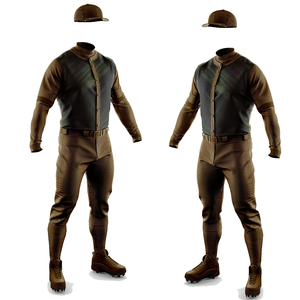 Uniforme de Béisbol Ligero con Logotipo Personalizado, Uniforme de Béisbol Transpirable a Precio Económico para Hombre - Product Image 4