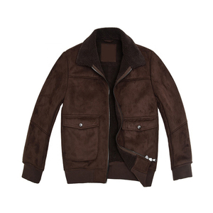 Blouson Bomber Uni Homme Casual Coupe Slim Nouvelle Mode Automne Vestes de Haute Qualité pour Hommes - Product Image 1