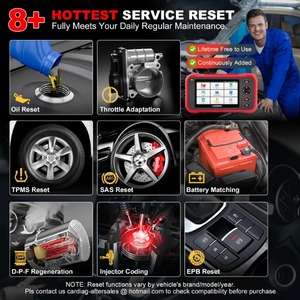 Outil de diagnostic de voiture X431 Crp129E Plus <span class=keywords><strong>Crp</strong></span> <span class=keywords><strong>129e</strong></span> original Frein à huile Dpf Tpms Reset 8 Reset Obd2 Scanner Wifi Update - Product Image 3